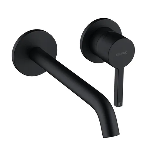 Kludi Nova Fonte umývadlová batéria bez podomietkového telesa čierna matná 202453915