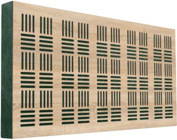 Mega Acoustic FiberPRO120 Bean Sonoma Oak/Green Absorpčný drevený panel