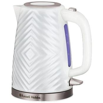 Russell Hobbs 26381-70 Groove Kettle White (5038061143485)