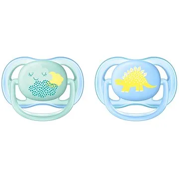 Philips AVENT Cumlík Ultra Air Deco 0 – 6 mesiacov, chlapec, 2 ks (8710103845997)