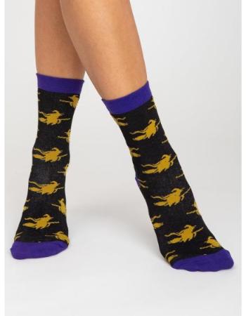 Dámské ponožky bavlněné MAIRE černé