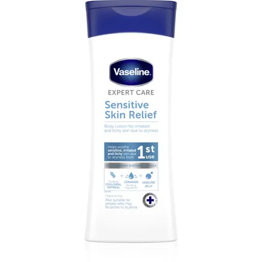 Vaseline Sensitive Skin Relief telové mlieko pre citlivú pokožku 400 ml