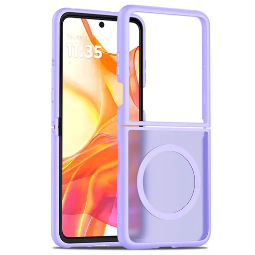 CANDY MAGSAFE Ochranný obal pre Motorola Razr 60 Ultra fialový