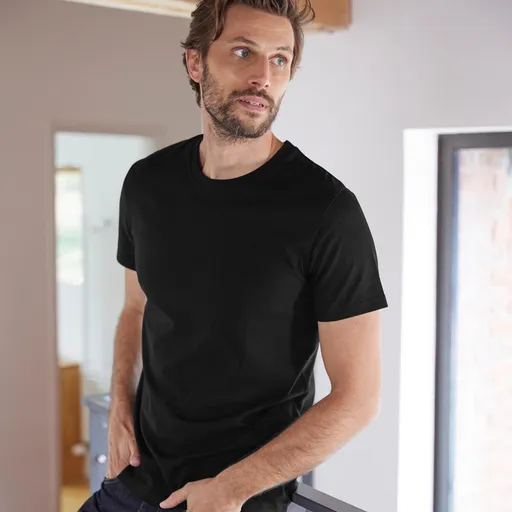 Súprava 3 tričiek s okrúhlym výstrihom a krátkymi rukávmi