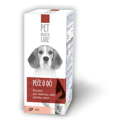 PET HEALTH CARE Starostlivosť o oči 100 ml