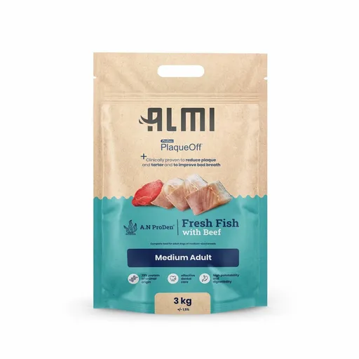 ALMI Medium Adult Granule s morskou riasou, 3 kg