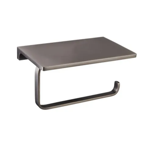 RAV SLEZÁK Nil držiak toaletného papiera metal grey NLA0403MG