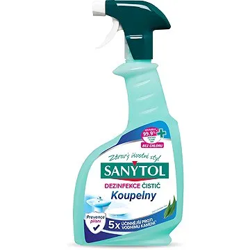 SANYTOL Dezinfekčný čistič na kúpeľne 500 ml (3045206393003)