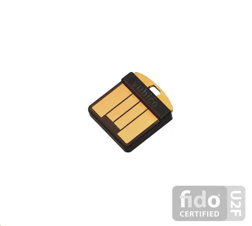 YubiKey 5 Nano - USB-A, kľúč/token s viacfaktorovou autentizáciou, podpora OpenPGP a Smart Card (2FA)