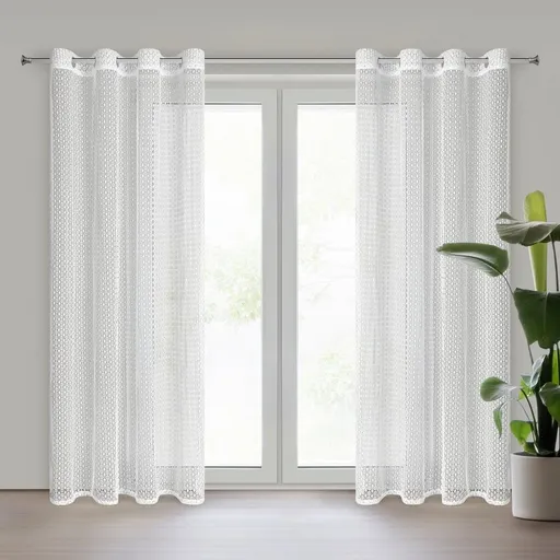 ArtFir Záclona MIRELLA K | biela 140 x 250 cm