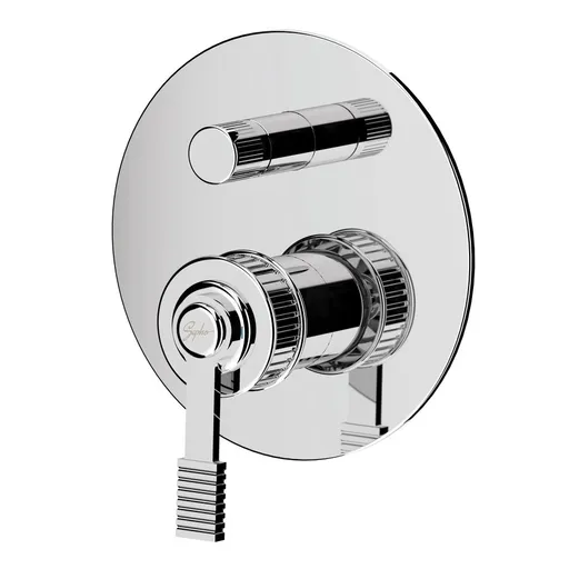 SAPHO - VERSI podomietková sprchová batéria, 2 výstupy, chróm RV042