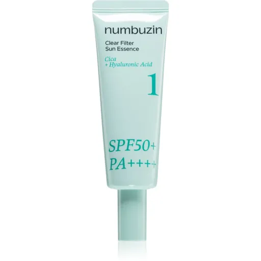 Numbuzin No. 1 Clear Filter Sun Essence rozjasňujúca esencia s upokojujúcim účinkom SPF 50+ 50 ml
