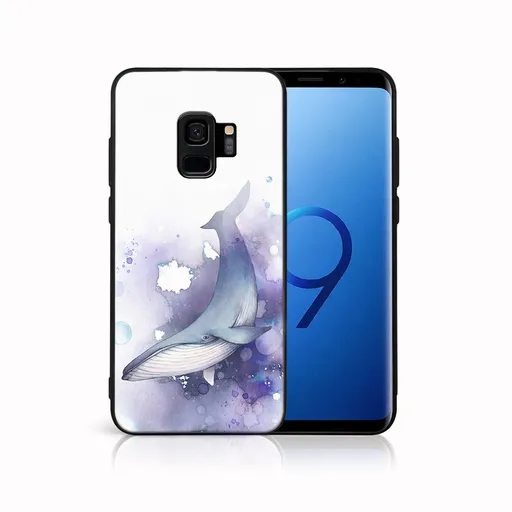 MY ART Ochranný obal pre Samsung Galaxy S9 WHALE (242)