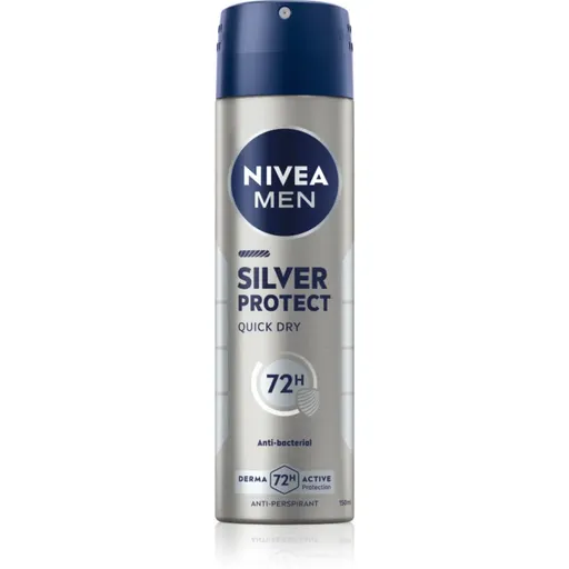 NIVEA MEN Silver Protect antiperspirant v spreji 72h 150 ml