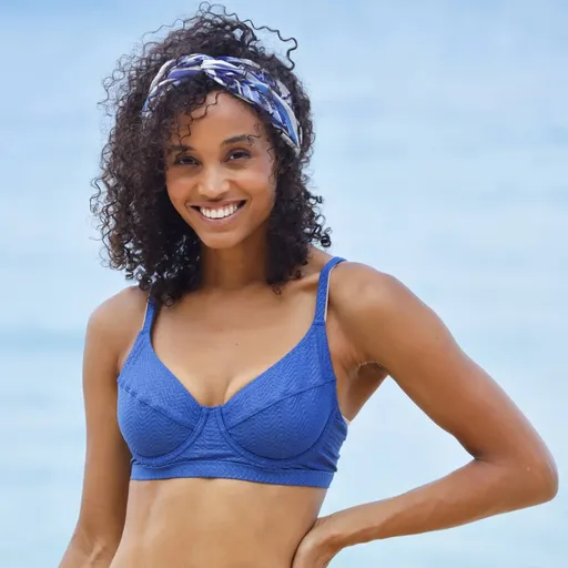 Plavková vystužená podprsenka Calayo, s kosticami