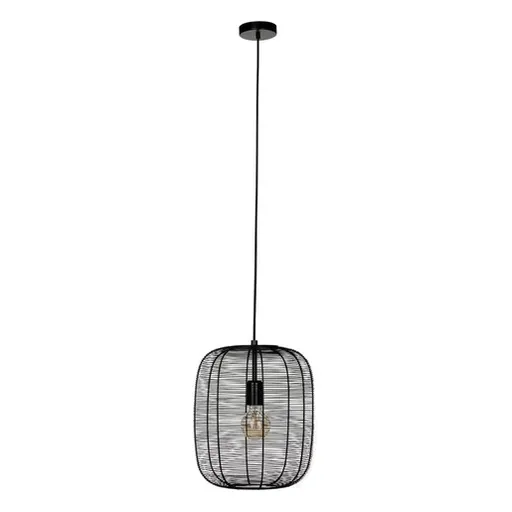 Závesné osvetlenie Eglo RINROE čierna 43965