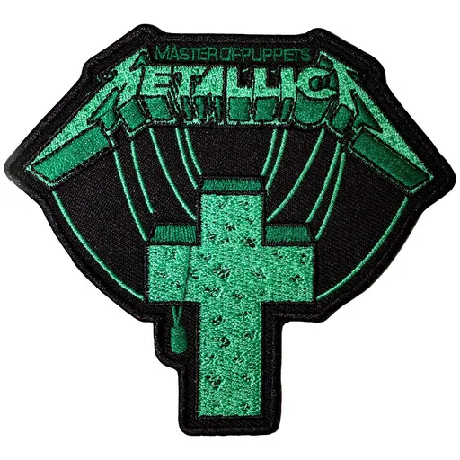 Metallica Master Of Puppets Green Cross