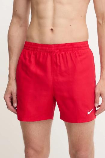 Plavkové šortky Nike červená farba, NESSF560