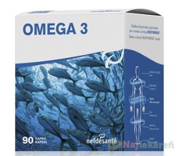 nefdesanté OMEGA 3 výživový doplnok, 90ks