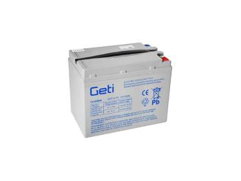 Batérie olovená 12V  55Ah GETI pre elektromotory