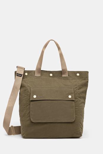 Bavlnený batoh Barbour Barbour Transport 3 Way Tote/Backpack Bag zelená farba, malý, jednofarebný, UBA0740