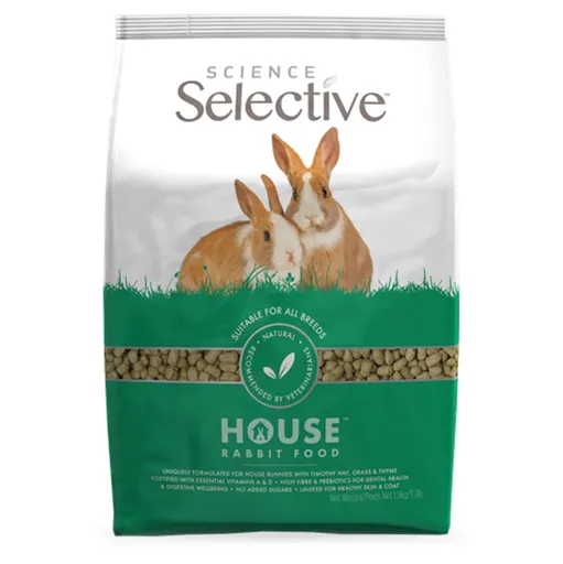 SUPREME Science Selective house rabbit krmivo pre králiky v byte 1,5 kg
