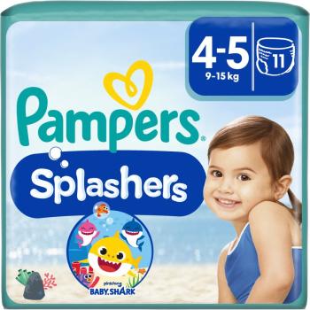 Pampers Splashers 4-5 jednorazové plienkové plavky 9-15 kg 11 ks