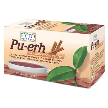 FYTOPHARMA Pu-erh so škoricou 20 sáčkov