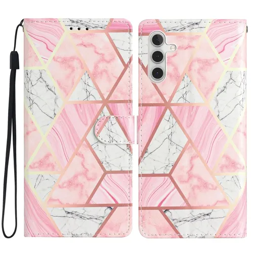 ART Peňaženkový kryt pre Samsung Galaxy A05s PINK MARBLE