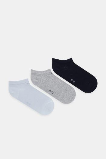 Členkové ponožky Calvin Klein 3-pak modrá farba, 701234369