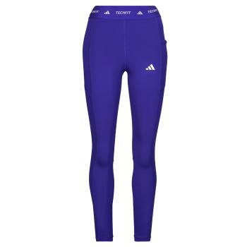 adidas  TECHFIT Stash Pocket Full-Length Leggings  Legíny Modrá