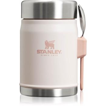 Stanley The Legendary Food Jar + Spork jedálenský box s vidličkou Rose Quartz 400 ml