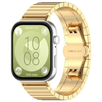 STELLAR Kovový remienok pre Huawei Watch Fit 4 / Fit 4 Pro zlatý