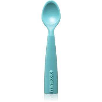 Minikoioi Silicone Spoon lyžička Aqua Green 1 ks