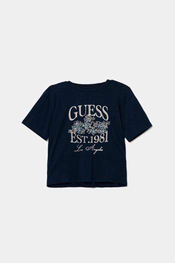 Detské tričko Guess tmavomodrá farba, J5YI19 K6YW4
