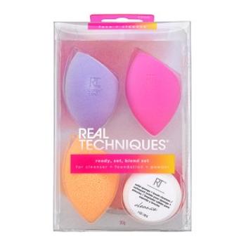 Real Techniques Ready, Set, Blend Set hubka na make-up 4 pcs