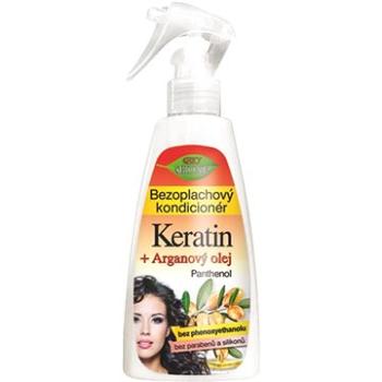 BIONE COSMETICS Bio Keratín + Arganový olej Bezoplachový kondicionér 260 ml (8595061606077)