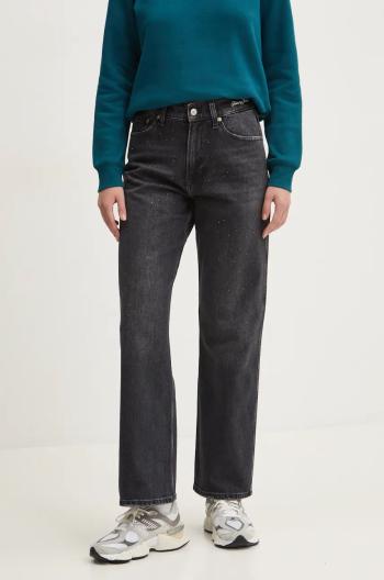 Rifle Tommy Jeans dámske, stredne vysoký pás, DW0DW19739