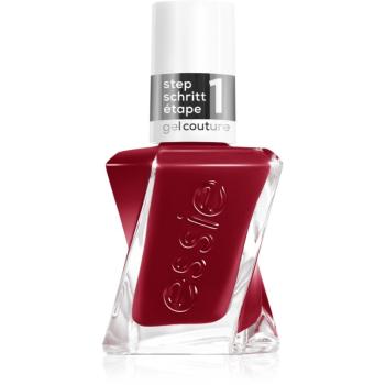 essie gel couture 2.0 lak na nechty s gélovým efektom odtieň 509 paint the gown red 13,5 ml