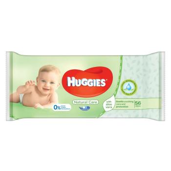 HUGGIES Natural Care Single detské čistiace obrúsky 1x64 ks