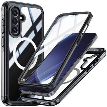 DUAL MAGSAFE Obojstranný ochranný kryt pre Samsung Galaxy A36 / A56 čierny
