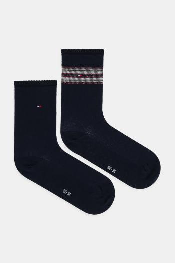 Ponožky Tommy Hilfiger 2-pak tmavomodrá farba, 701236458