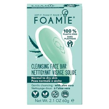 FOAMIE Pleťová starostlivosť pre normálnu až suchú pleť Aloe You Vera Much Cleansing Face Bar 60 g