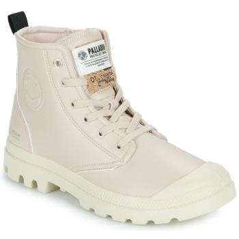 Palladium  PAMPA HI RE-VEGAN LTH  Polokozačky Béžová