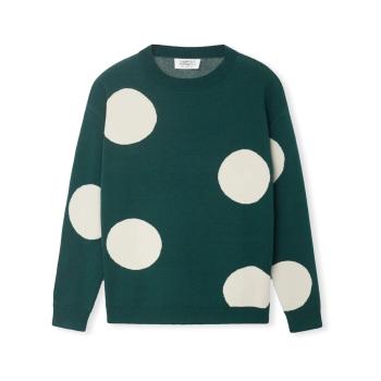 Compania Fantastica  COMPAÑIA FANTÁSTICA Knit 10284 - Polka Dots  Svetre Biela