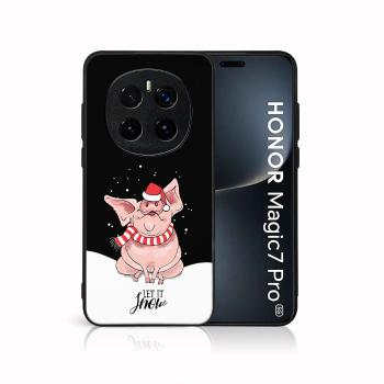 MY ART Kryt s vianočným dizajnom Honor Magic7 Pro 5G LET IT SNOW (075)