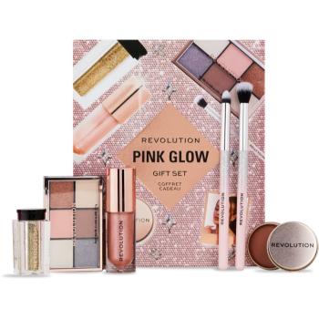 Makeup Revolution Xmass 2024 Pink Glow darčeková sada na tvár