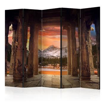 Paraván Trail of Rocky Temples Dekorhome 225x172 cm (5-dielny)