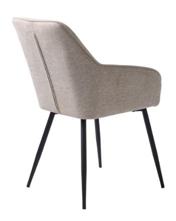Jedálenská stolička Unique Furniture NOLAN béžová látka 50790000