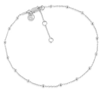 Sif Jakobs Elegantná strieborná retiazka na nohu Anker Chains SJ-A12033-SS
